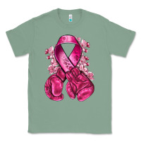 Sage breast cancer with boxing gloves Classic Tee - NancyCooperArtShop