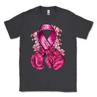 Smoke breast cancer with boxing gloves Classic Tee - NancyCooperArtShop