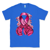 True Royal breast cancer with boxing gloves Classic Tee - NancyCooperArtShop