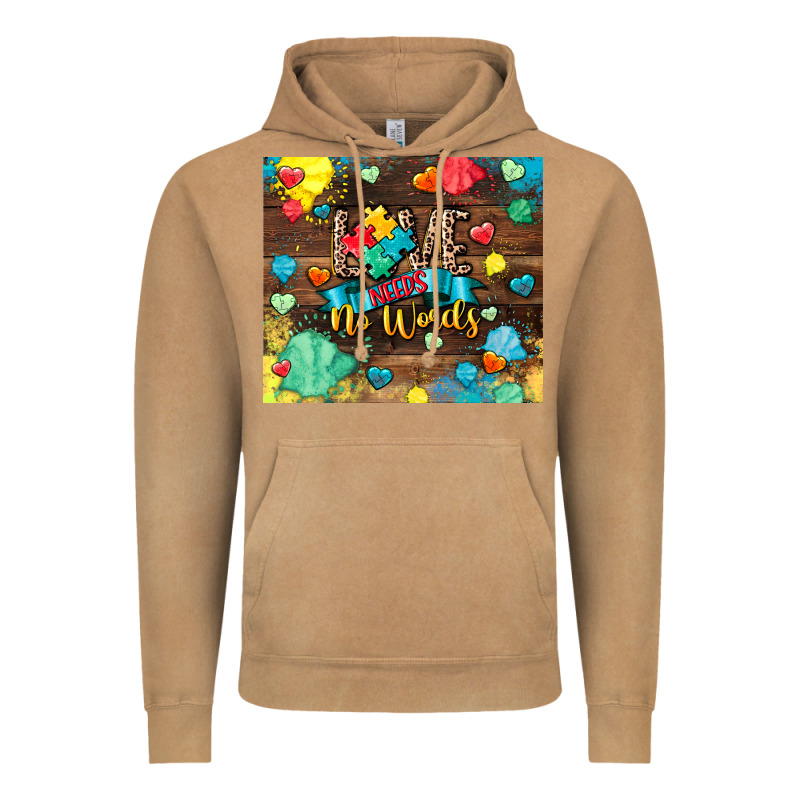 Love Needs No Words Vintage Hoodie by CowGirlArtShop | Teevron
