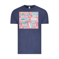 Vintage Denim funny nurse Vintage Tee - TumblerDesignByShophia