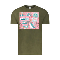 Vintage Olive funny nurse Vintage Tee - TumblerDesignByShophia