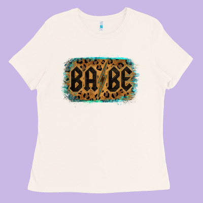 Leopard Pattern Babe Tried Ladies Tee Designed By Bettercallsaul