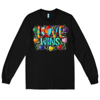 Black Love wins Long Sleeve Tee - CowGirlArtShop