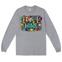 Heather Grey Love wins Long Sleeve Tee - CowGirlArtShop
