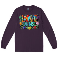 Plum Love wins Long Sleeve Tee - CowGirlArtShop