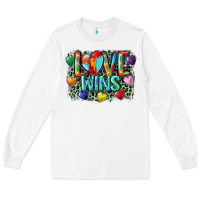 White Love wins Long Sleeve Tee - CowGirlArtShop