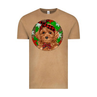 Vintage Camel Christmas Toy Poodle Vintage Tee - RanaPortraitStore