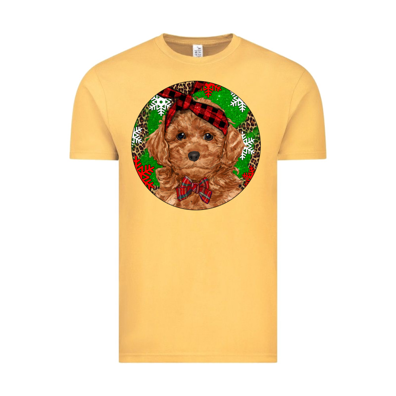 Christmas Toy Poodle Vintage Tee by RanaPortraitStore | Teevron