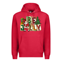 Cardinal be jolly santa christmas Premium Hoodie - FaDigitalArtStudio