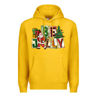 Lemon be jolly santa christmas Premium Hoodie - FaDigitalArtStudio
