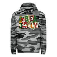 Slate Camo be jolly santa christmas Premium Hoodie - FaDigitalArtStudio
