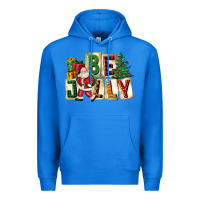True Royal be jolly santa christmas Premium Hoodie - FaDigitalArtStudio