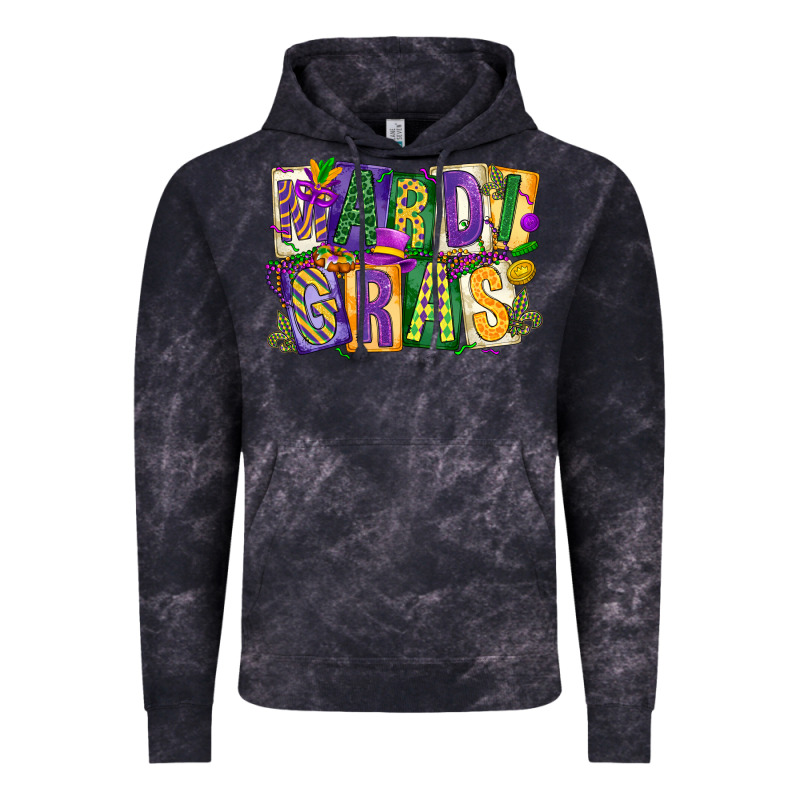 Mardi  Gras Vintage Hoodie by CowGirlArtShop | Teevron