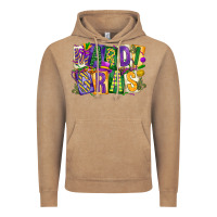 Vintage Coffee mardi  gras Vintage Hoodie - CowGirlArtShop