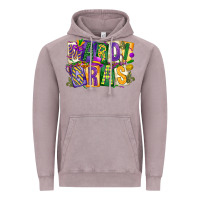 Vintage Zinc mardi  gras Vintage Hoodie - CowGirlArtShop