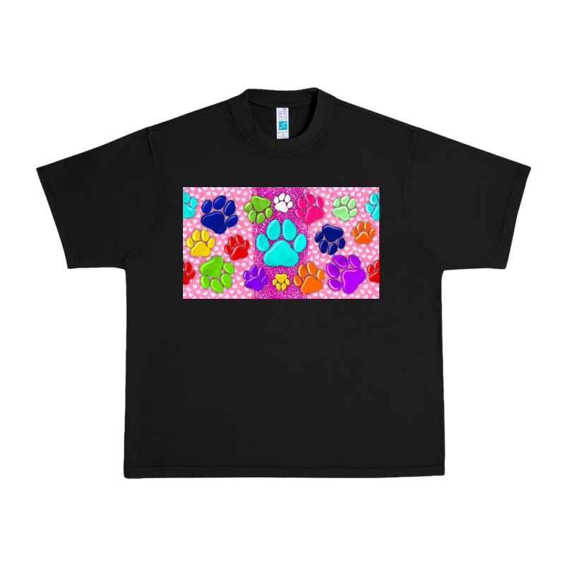 Paw Print Urban Heavy Tee by TumblerDesignByShophia | Teevron
