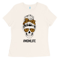 Sunflower Mom Skull Ladies Tee | Teevron