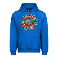Cobalt racing sunflower Urban Hoodie - AdoDesignShop