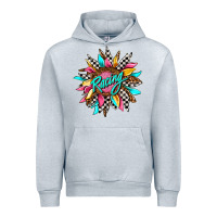 Heather Grey racing sunflower Urban Hoodie - AdoDesignShop