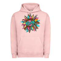 Pigment Salmon racing sunflower Urban Hoodie - AdoDesignShop