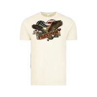 Vintage Arctic Freedom America Eagle 4th of july Vintage Tee - HowdyJamesFarm