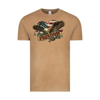 Vintage Camel Freedom America Eagle 4th of july Vintage Tee - HowdyJamesFarm