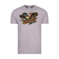 Vintage Zinc Freedom America Eagle 4th of july Vintage Tee - HowdyJamesFarm