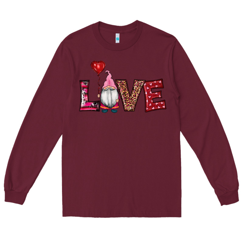 Valentine's Day Gnomes Love Long Sleeve Tee by RanaPortraitStore | Teevron