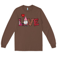 Chestnut valentine's day gnomes love Long Sleeve Tee - RanaPortraitStore