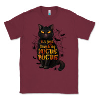 Burgundy It's Just a Bunch of Hocus Pocus Classic Tee - texasbilliewilder