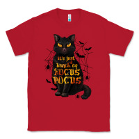 Red It's Just a Bunch of Hocus Pocus Classic Tee - texasbilliewilder