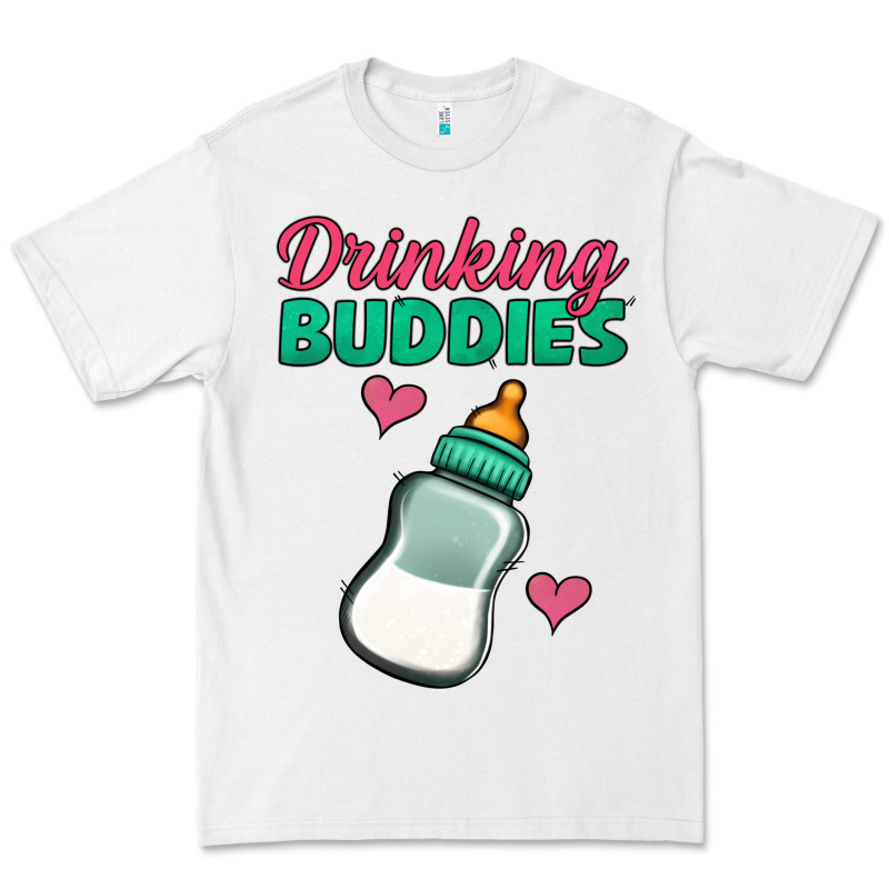 Drinking Buddies Baby Bottle Premium Tee by Jasminsmagicworld | Teevron