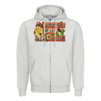 Dove Grey Country Ass Chick Zipper Hoodie - CowhideDigitalArt