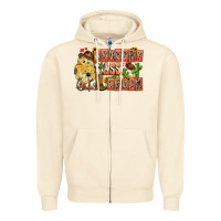 Sandshell Country Ass Chick Zipper Hoodie - CowhideDigitalArt
