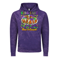 Cloud Purple king cake calories dont count mardi gras Vintage Hoodie - CowGirlArtShop