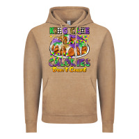 Vintage Coffee king cake calories dont count mardi gras Vintage Hoodie - CowGirlArtShop