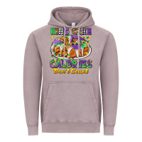 Vintage Zinc king cake calories dont count mardi gras Vintage Hoodie - CowGirlArtShop
