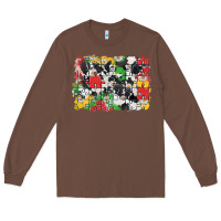Chestnut Autism background Long Sleeve Tee - CowGirlArtShop