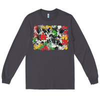 Smoke Autism background Long Sleeve Tee - CowGirlArtShop