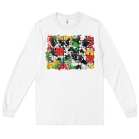 Autism Background Long Sleeve Tee | Teevron