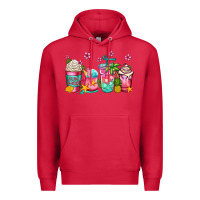 Cardinal summer coffee cups Premium Hoodie - Jasminsmagicworld