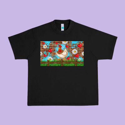 Cute Chicken Urban Heavy Tee Designed By Tumblerdesignbyshophia