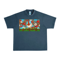 Midnight Navy cute chicken Urban Heavy Tee - TumblerDesignByShophia