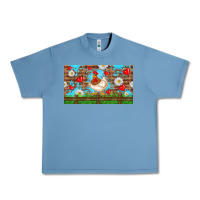 Pebble Blue cute chicken Urban Heavy Tee - TumblerDesignByShophia