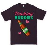 Plum drinking buddies beer bottle Premium Tee - Jasminsmagicworld