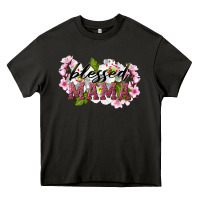 Asphalt Blessed Mama Heavy Core Tee - LillyAllenDesigns