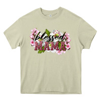 Mossy Blessed Mama Heavy Core Tee - LillyAllenDesigns
