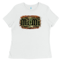 White Camouflage Patterned Mimi Tried Ladies Tee - Bettercallsaul