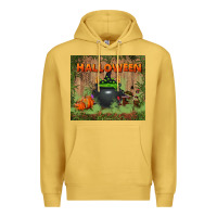 Antique Gold halloween tumbler Premium Hoodie - BundleAndBundleShop